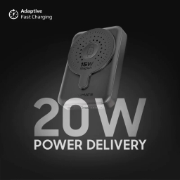 پاوربانک پرومیت مدل POWERMAG-DUO.Black ظرفیت 10000 میلی آمپر ساعت