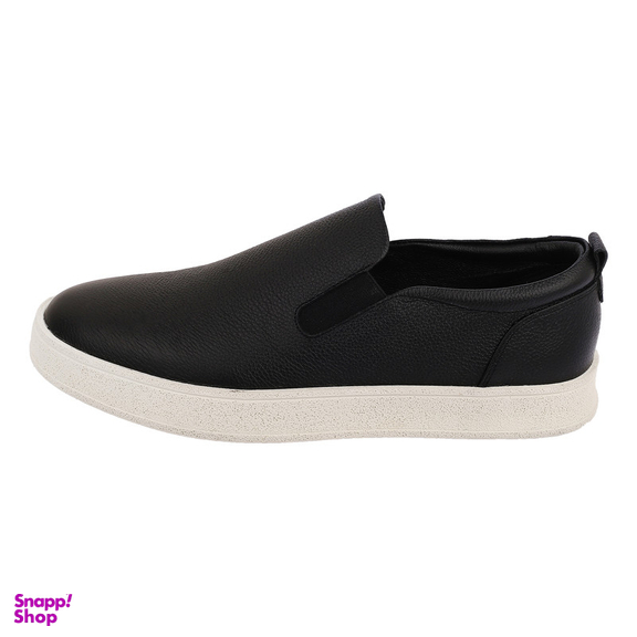 کفش روزمره مردانه چرم مشهد مدل J6324-001