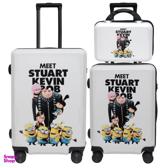 چمدان کودک مدل MINIONS مجموعه سه عددی