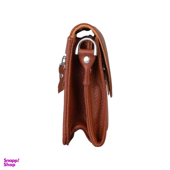 کیف دوشی چرم طبیعی زنانه آروین چرم کد AR-116