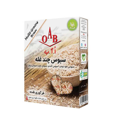 سبوس چند غله ا‌ آ ب وزن 200 گرم