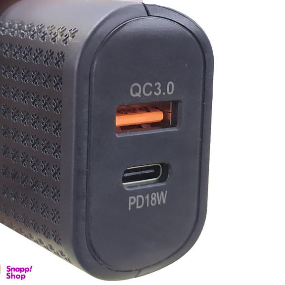 شارژر دیواری کلومن مدل KC-H110 به‌همراه کابل تبدیل USB-C