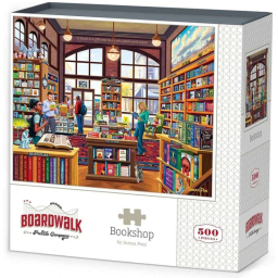 پازل 1000 تکه Boardwalk مدل کتاب خانه طرح Book Shop