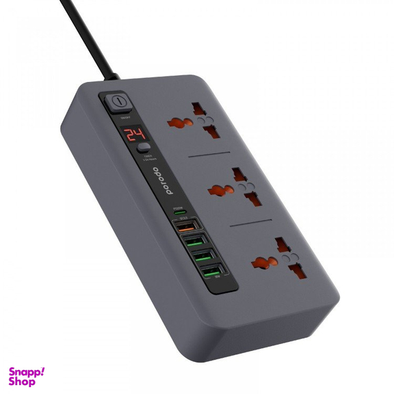 هاب چند پورت پرودو مدل Multi-Port Power HUB 4 طول 2 متر