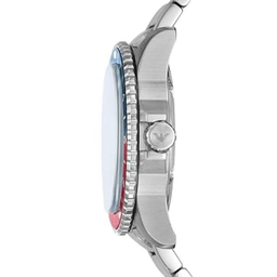 ساعت عقربه ای مردانه امپریو آرمانی کد ar11590 رنگ نقره ای