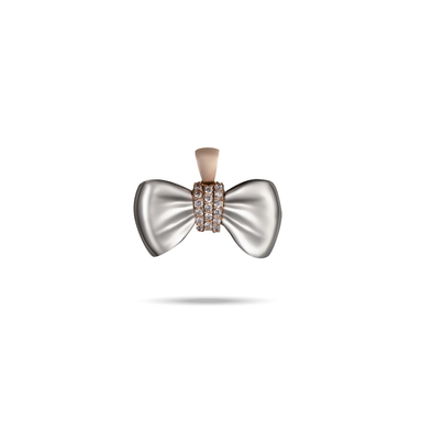 پلاک گردنبند طلا 18 عیار زنانه میلی گالری طرح پاپیون کد MT1862