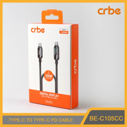 کابل Type-C کربی مدل BE-C105CC 120W طول 1.2 متر