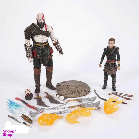 اکشن فیگور نکا مدل کریتوس و آترئوس سری God of War New