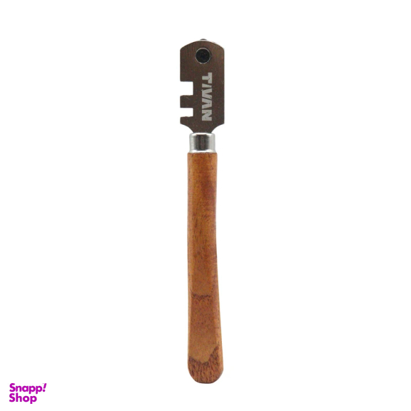 الماس شیشه بر تیوان مدل دسته چوبی کد YP-6RAZORS