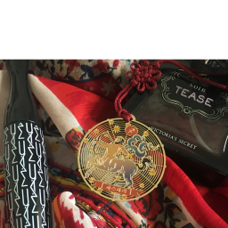 آویز گردنبند طرح ماه تولد آذر کد BM 9