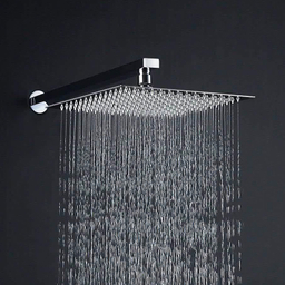 سردوش حمام پاپیروس مدل استیل قهرمان UP