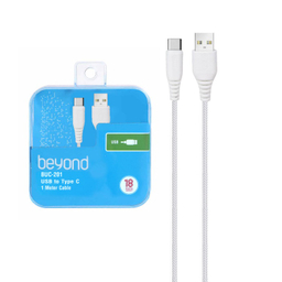 کابل شارژ USB به Type-C بیاند مدل Beyond 201 طول 1 متر