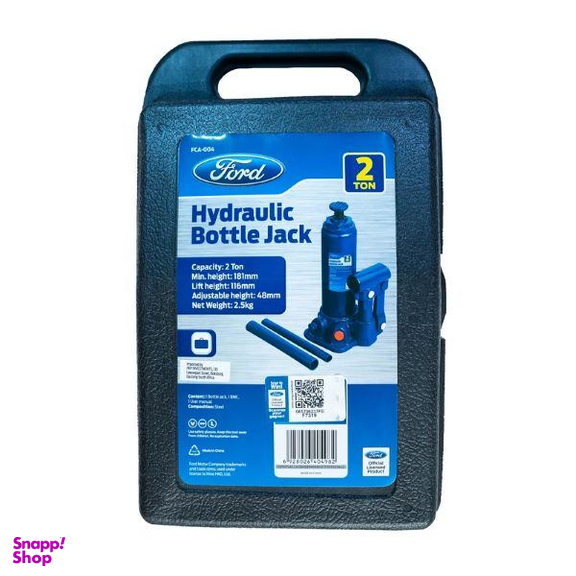 جک هیدرولیک خودرو فورد کد FCA-004 ظرفیت 2 تن