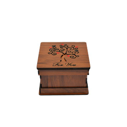 جعبه هدیه مدل درخت سبز