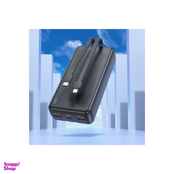 پاوربانک 22.5 وات بروفون مدل BJ57A ظرفیت 20000 میلی آمپر ساعت