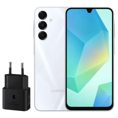 گوشی موبایل سامسونگ مدل Galaxy A16 4G دو سیم کارت ظرفیت 128 گیگابایت رم 4 گیگابایت به همراه شارژر 25 وات