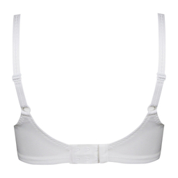 ست شورت و سوتین زنانه شاندرمن مدل فنردار گیپور گلدار کد 5080-2464-03 رنگ سفید