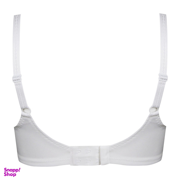 ست شورت و سوتین زنانه شاندرمن مدل فنردار گیپور گلدار کد 5080-2464-03 رنگ سفید