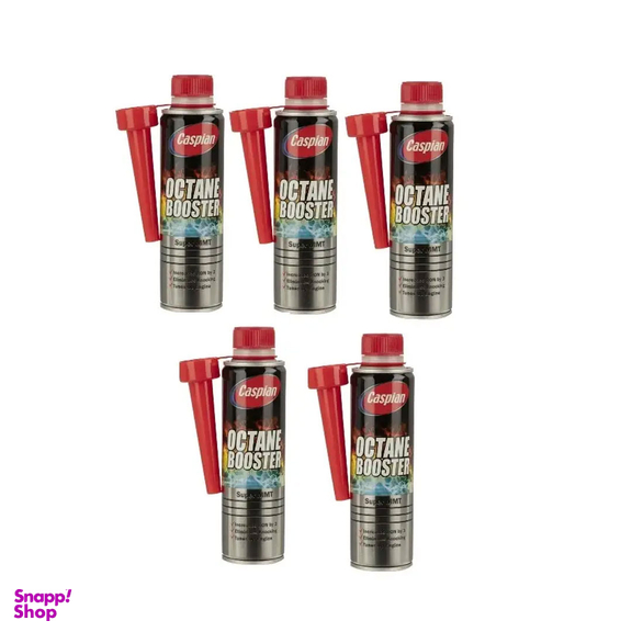 اکتان بوستر کاسپین مدل SUPER MMT حجم 300 میلی لیتر بسته 5 عددی