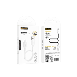 کابل شارژ 27 وات USB به Type-C نکسا مدل L3 طول 25 سانتی‌ متر