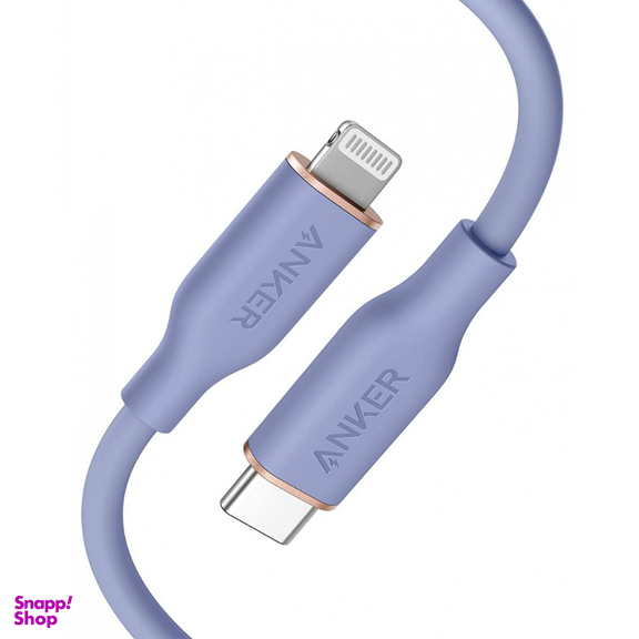 کابل دیتا Lightning به Type-C انکر مدل PowerLine III Flow طول 1.8 متر