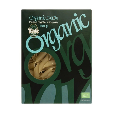 پنه ریگاته ارگانیک تک ماکارون وزن 500 گرم