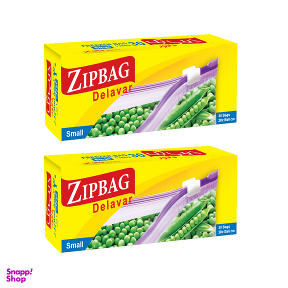کیسه زیپ دار دلاور مدل s مجموعه 2 عددی