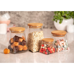 بانکه میس گلس مدل کاج 1 بسته 3 عددی