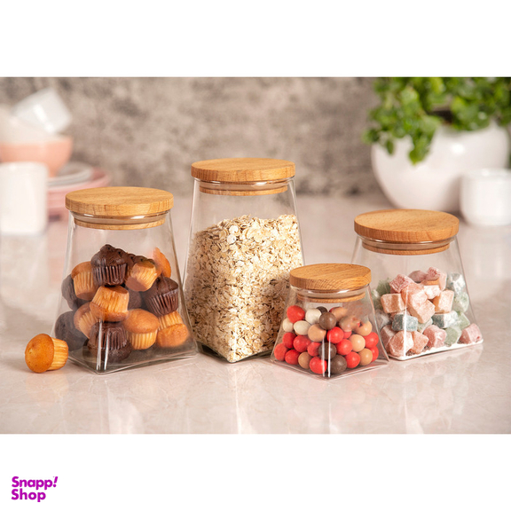 بانکه میس گلس مدل کاج 1 بسته 3 عددی