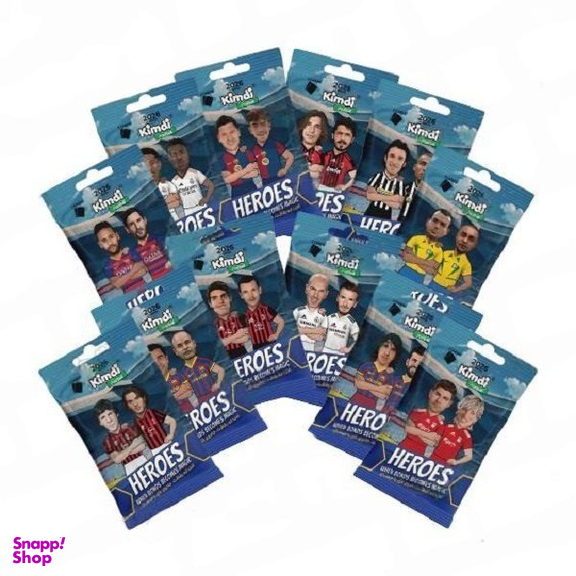 بازی شانسی کیمدی مدل فوتبال هیرو 2026 Heroes بسته 12 عددی