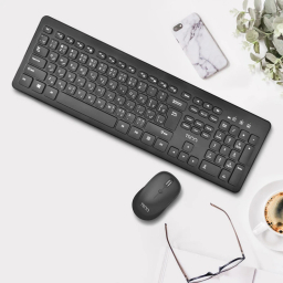 کیبورد و ماوس بی سیم تسکو مدل TKM 7011W