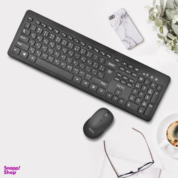 کیبورد و ماوس بی سیم تسکو مدل TKM 7011W