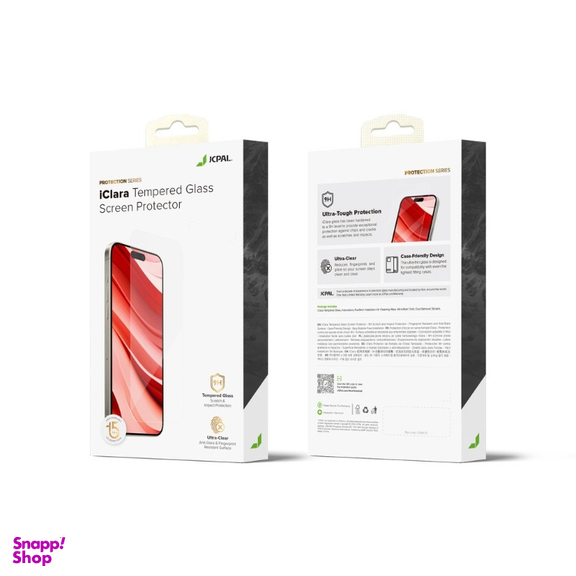 محافظ صفحه نمایش گوشی موبایل جی سی پال مدل iClara مناسب اپل iPhone 16 Pro Max