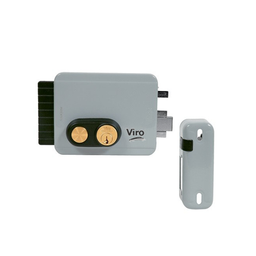 قفل حیاطی برقی ویرو مدل ضامن دار کد h88