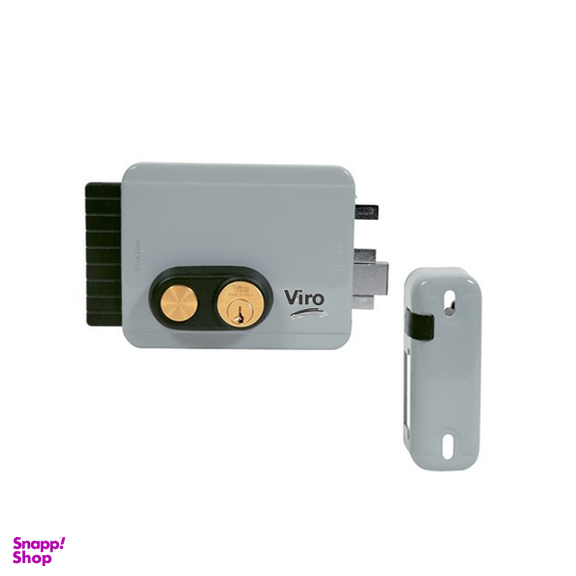 قفل حیاطی برقی ویرو مدل ضامن دار کد h88