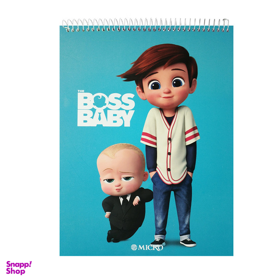 دفتر نقاشی 80 برگ میکرو مدل Boss Baby