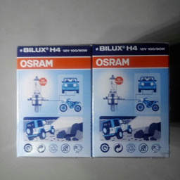 لامپ هالوژن خودرو اسرام مدل h4 بسته دو عددی