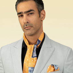 دستمال جیب مردانه گواپو طرح 1