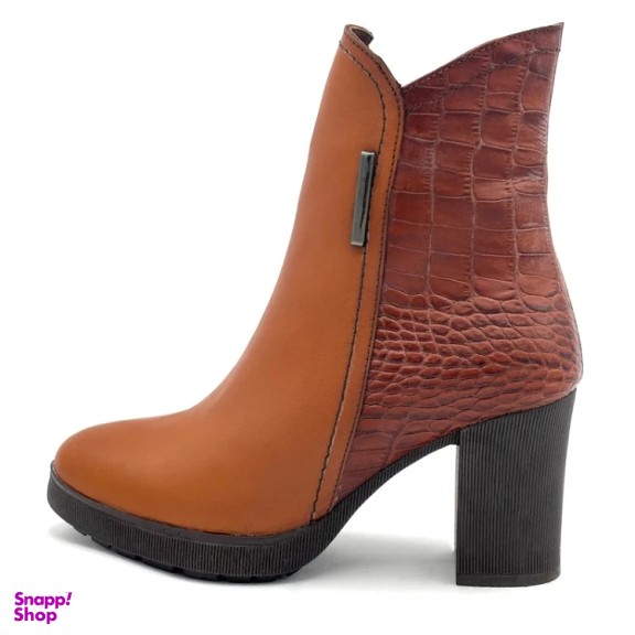 نیم بوت زنانه سی ینا کد 1276 رنگ عسلی