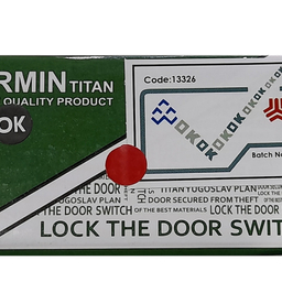 قفل و سوییچ خودرو آرمین تیتان مدل OK مناسب پراید مجموعه 6 عددی