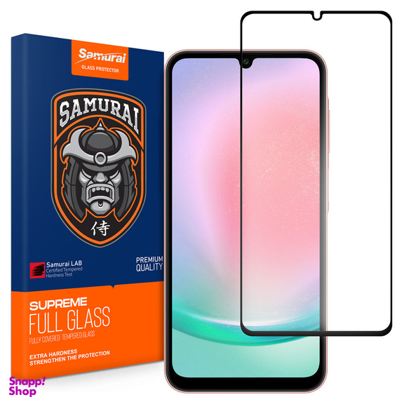 محافظ صفحه نمایش شیشه ای سامورایی مدل ovglass مناسب گوشی موبایل سامسونگ Galaxy A24 / A25 / M34