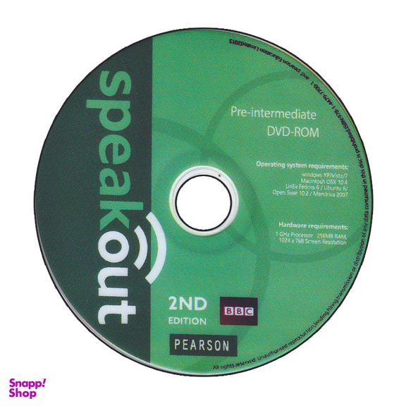 کتاب Speakout pre-intermediate 2nd اثر Antonia Clare and J.J.Wilson انتشارات آرماندیس به همراه سی دی