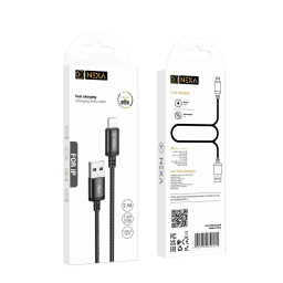 کابل شارژ USB به Lightning نکسا مدل L20 طول 1 متر