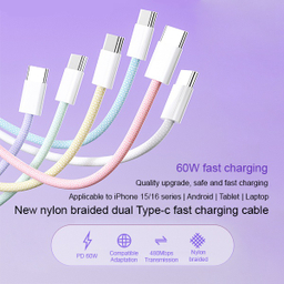 کابل تبدیل USB-C مدل PD27W طول 1 متر