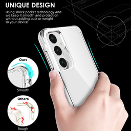 کاور گوشی موبایل سامورایی مدل PURE مناسب برای سامسونگ Galaxy A55 / A55 5G