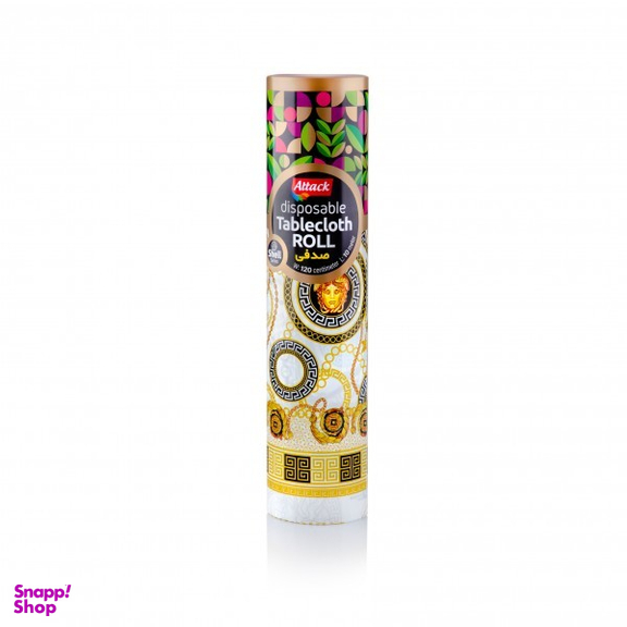 سفره یکبار مصرف اتک مدل صدفی طول 10 متر