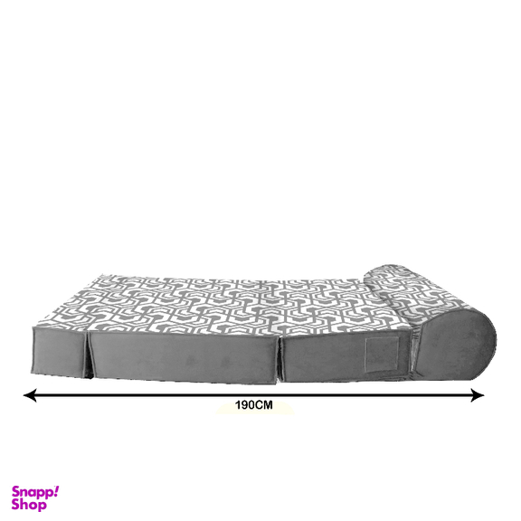 کاناپه تخت شو یک نفره نوپه هوم مدل هندسی کد M1053