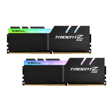 رم دسکتاپ DDR4 دو کاناله 4000 مگاهرتز CL18 جی اسکیل مدل TRIDENTZ RGB ظرفیت 32 گیگابایت بسته 2 عددی
