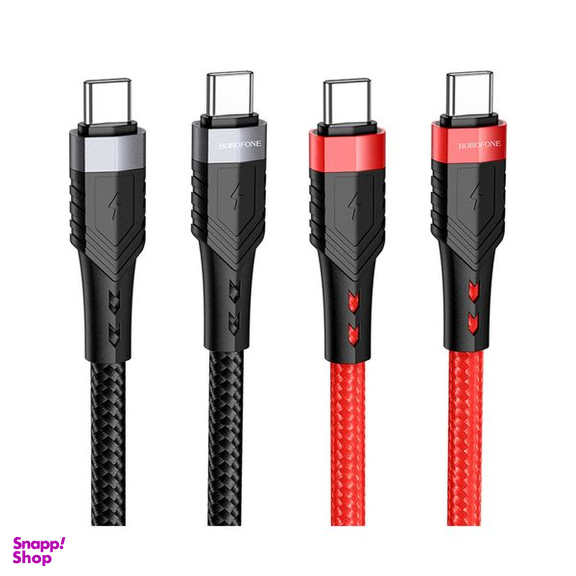 کابل USB-C بروفون مدل BU35 60W طول 120 سانتی متر