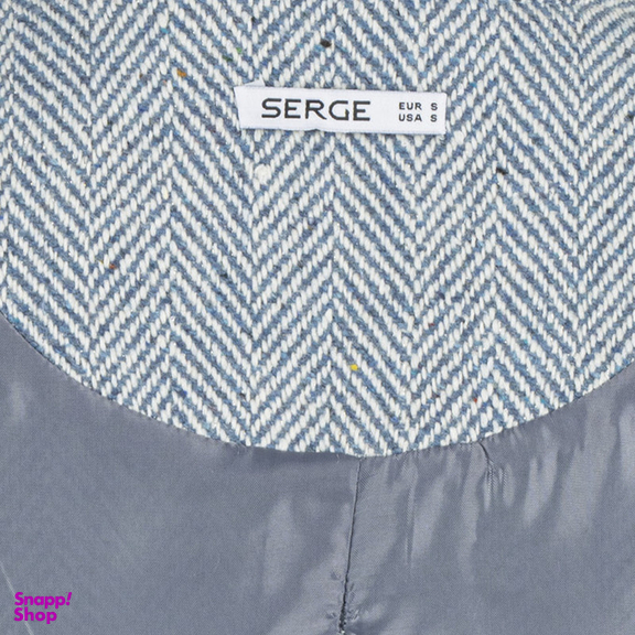 کت زنانه سرژه مدل 17013573 رنگ آبی